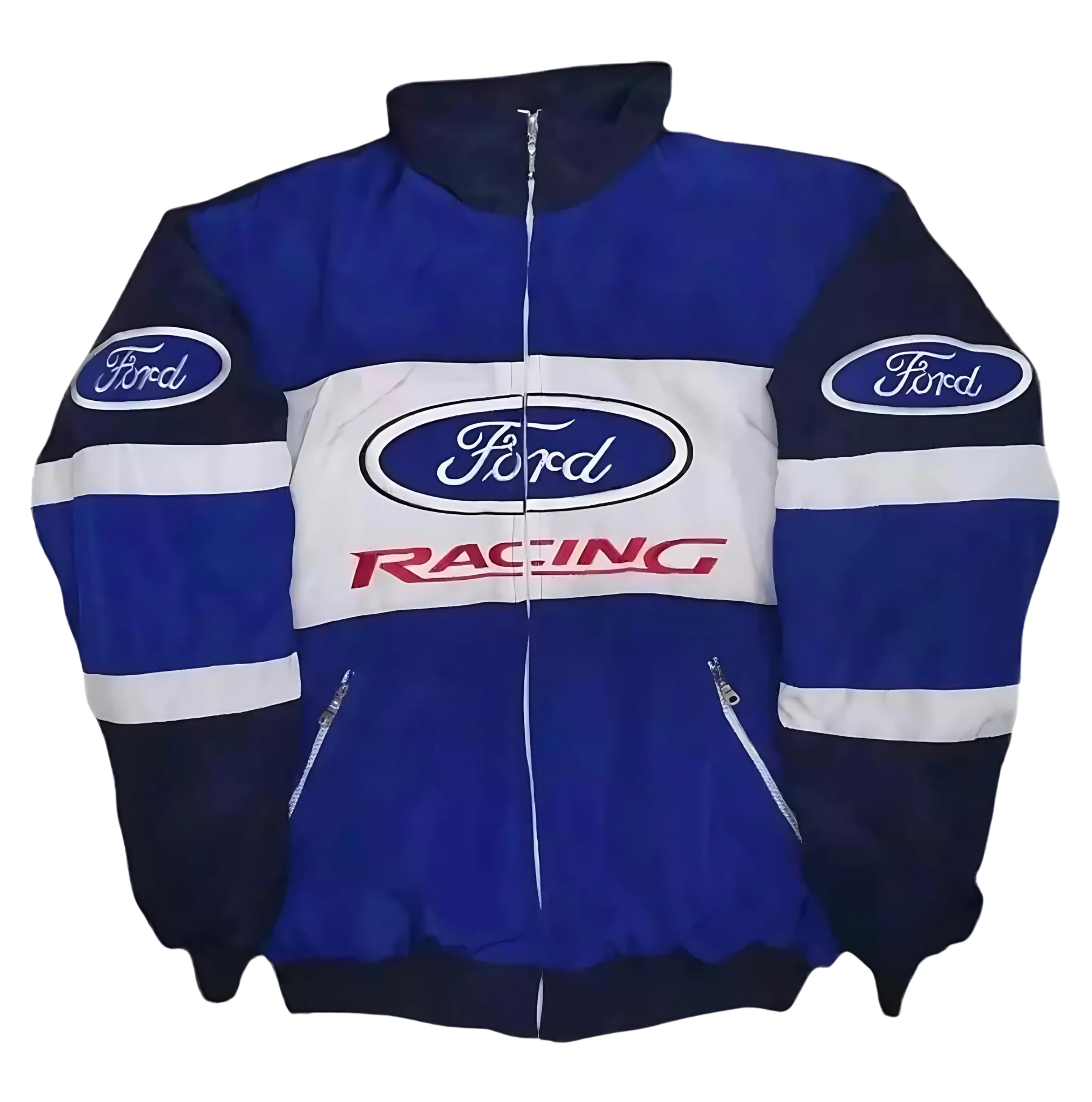 GIACCA DA CORSA FORD BLU