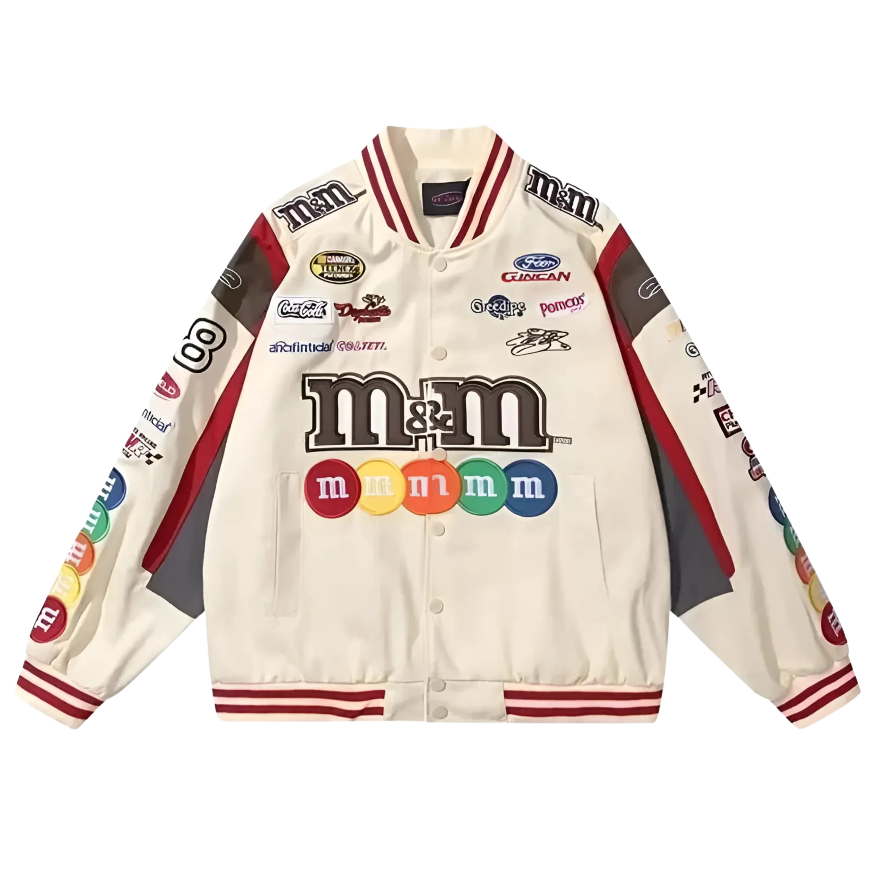 GIACCA DA CORSA M&M BIANCA