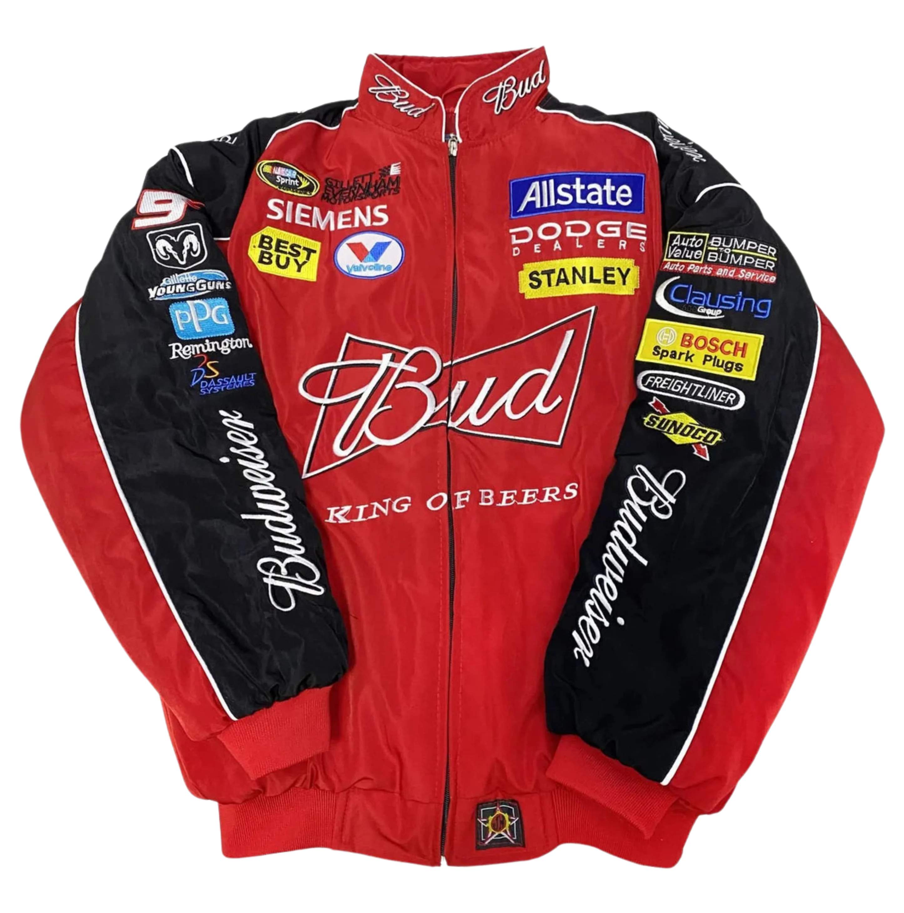 GIACCA BUDWEISER VINTAGE ROSSA