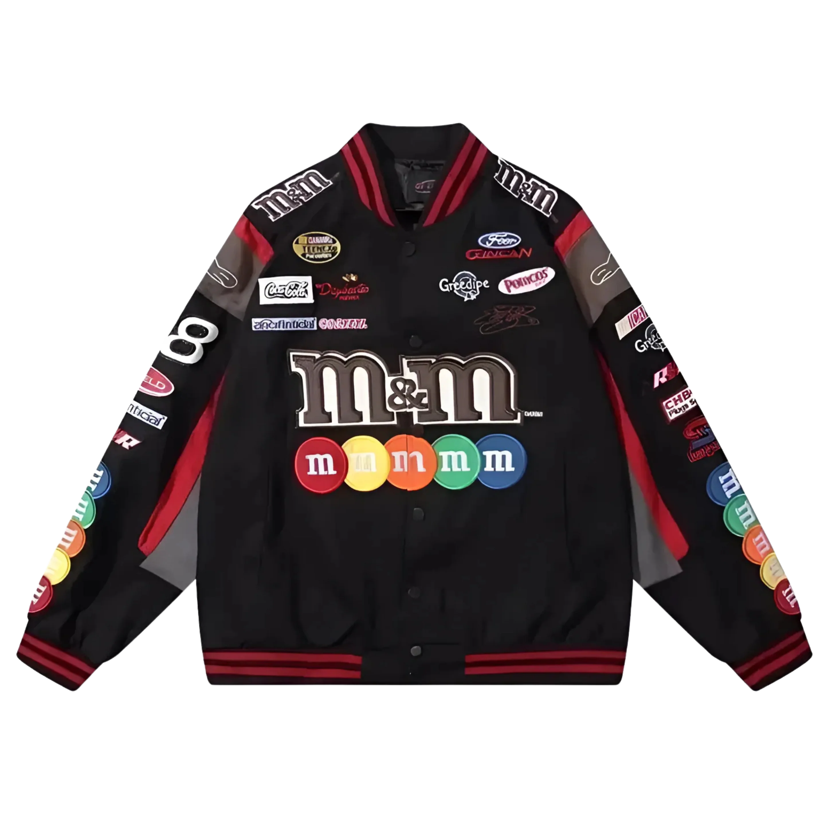 GIACCA DA CORSA M&M NERA