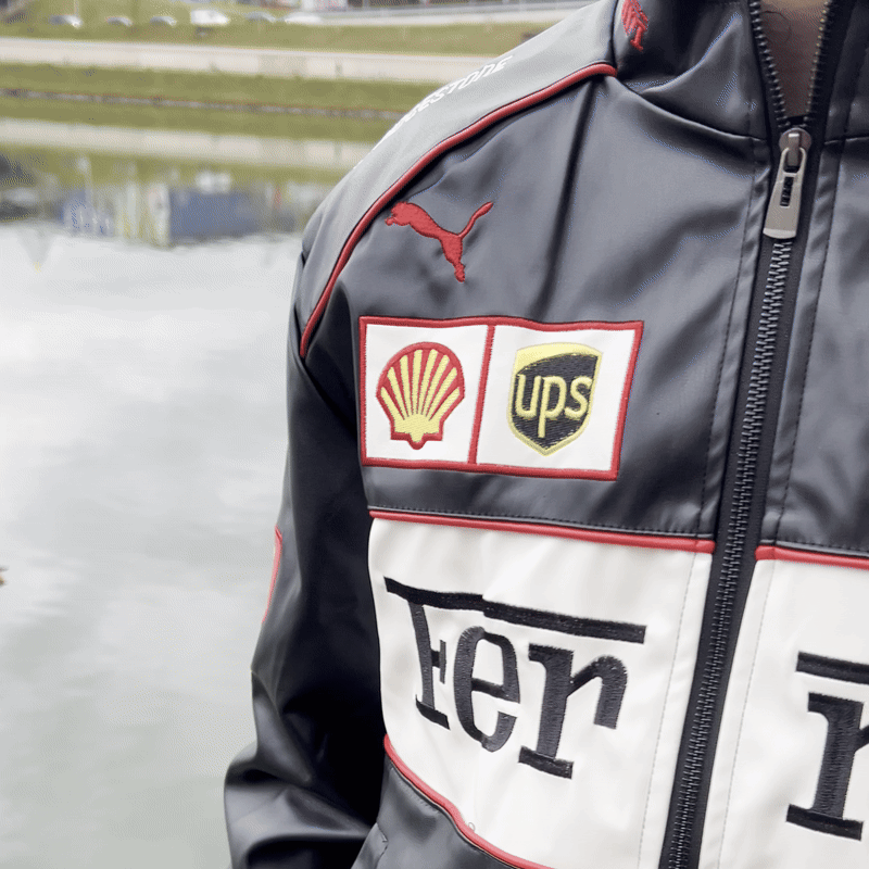 GIACCA IN PELLE DI FORMULA 1