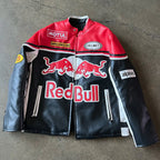 GIACCA IN PELLE RED BULL F1