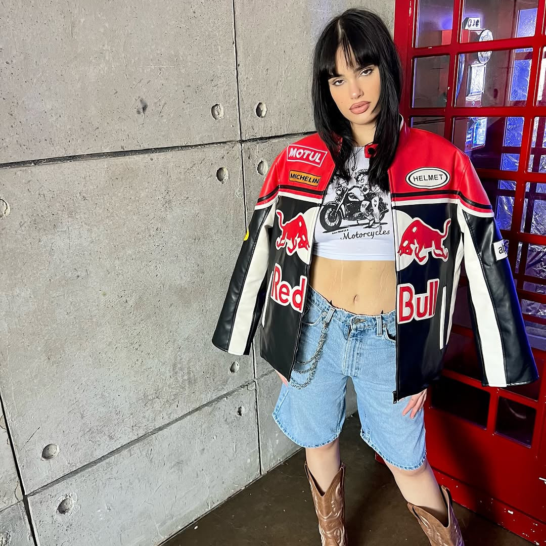 GIACCA IN PELLE RED BULL F1