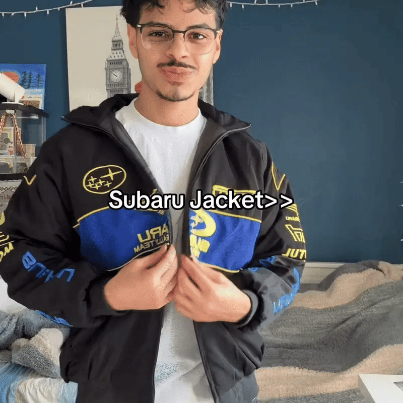 GIACCA SUBARU RACING BLU