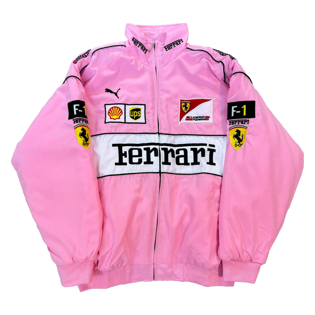 GIACCA ROSA FERRARI F1 VINTAGE
