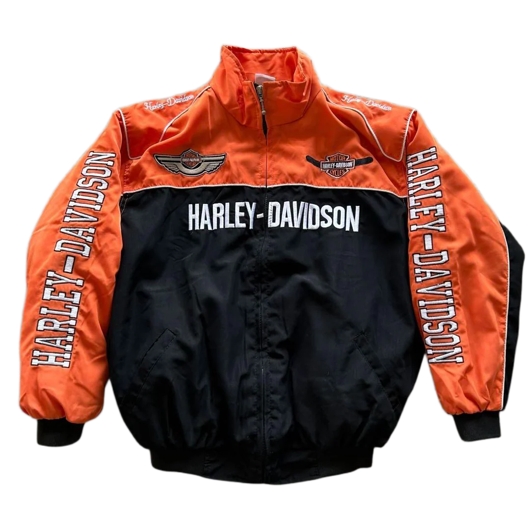 GIACCA RACING HARLEY DAVIDSON ARANCIONE