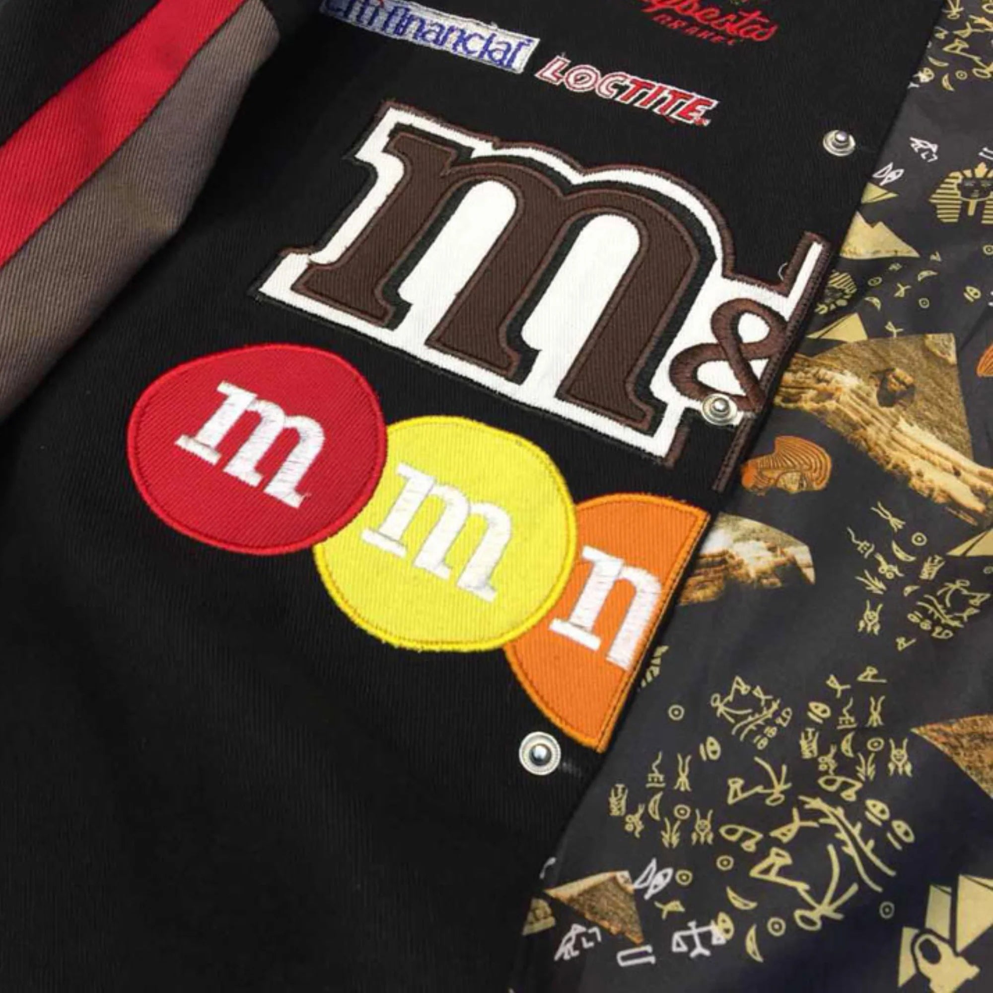 GIACCA DA CORSA M&M NERA