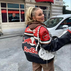 GIACCA IN PELLE RED BULL F1