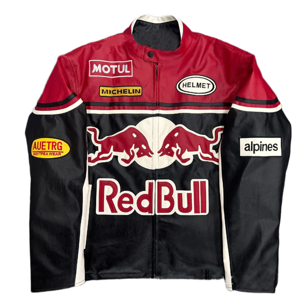 GIACCA IN PELLE RED BULL F1